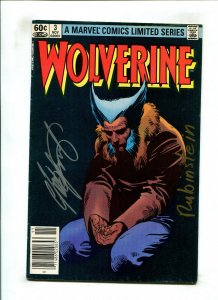 Wolverine #3 - Signed Claremont + Rubinstein / Newsstand (5.0/5.5) 1982