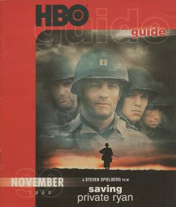 ORIGINAL Vintage Nov 1999 HBO Guide Magazine Saving Private Ryan You've Got Mail