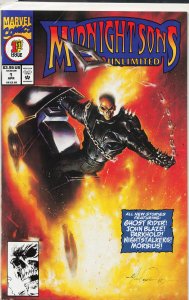 Midnight Sons Unlimited #1 (1993) Ghost Rider