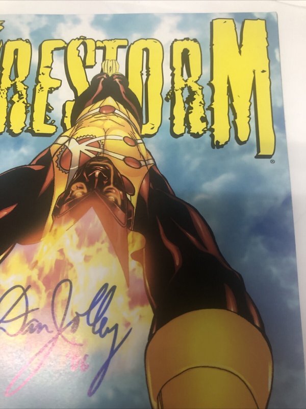 Firestorm # 3 (2004) Variant Signed Dan Jolley • Certificate Of Authenticity