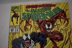 The Amazing Spider-Man #362 (1992) 2nd App Carnage & Venom NM- 9.2 Comic Book