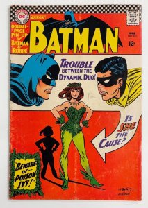 Batman #181 (1966) Incomplete centerfold missing