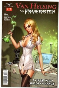 VAN HELSING vs FRANKENSTEIN #2 C, VF/NM, Dooney, 2016, more GFT in our store