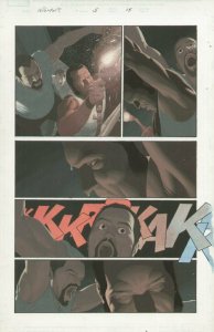 Sub-Mariner: The Depths #5 p.15 Namor Horror Story '08 painted art by Esad Ribic 