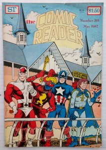 The Comic Reader #201 (VF, 1982)
