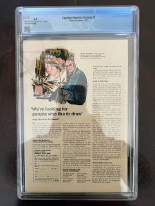 Captain America Annual #1 (1971) - CGC 6.5