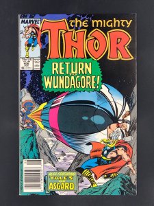 Thor #406 Newsstand Edition (1989) NM Mark Jewelers Insert