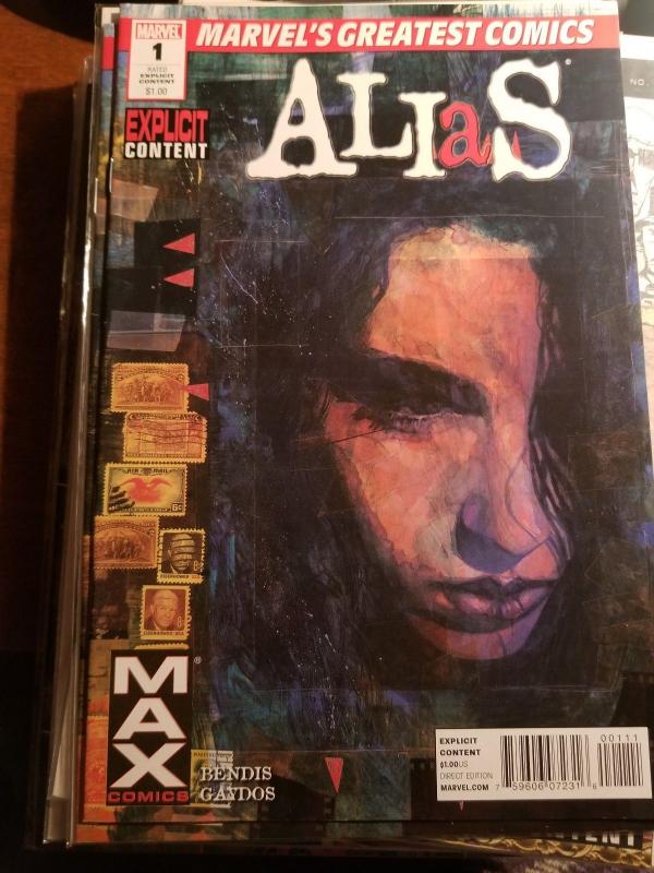 Alias #1, Jessica Jones  Marvel Comic Book  2nd Printing 2010-NM