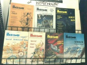 Space Gamer Magazine of Adventure Gaming Lot of 7 Diff 1981-2 RPGs Metagaming C. 