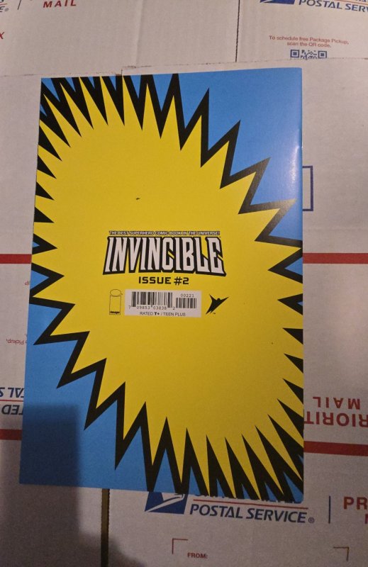 Invincible #2 San Diego Comic Con 2023 Cover A (2003)signed by Rose khangi Besch