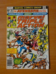 Marvel Triple Action #36 ~ VERY GOOD - FINE FN ~ 1977 Marvel Comics