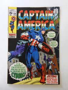 Captain America #124 (1970) FN/VF condition