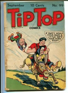 TIP TOP #99 1944-UNITED FEATURES-BUSHMILLER-NANCY-GORDO-LI'L ABNER-GORDO-good