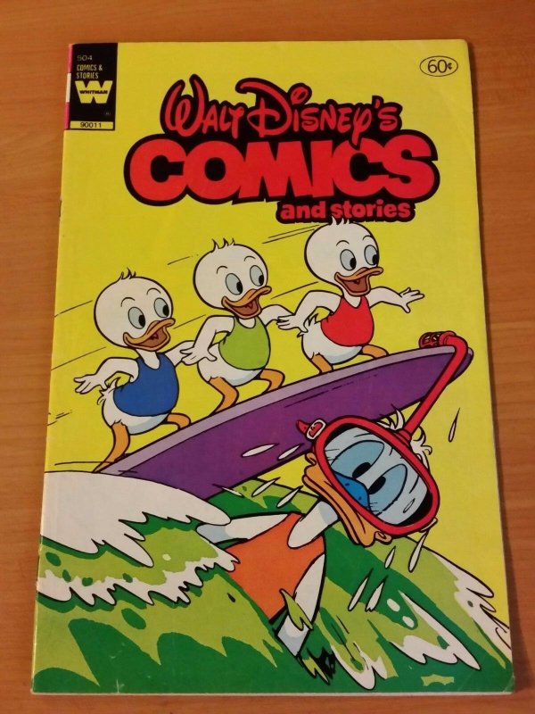Walt Disney's Comics and Stories #504 ~ FINE FN ~ (1983, Western Publishing)