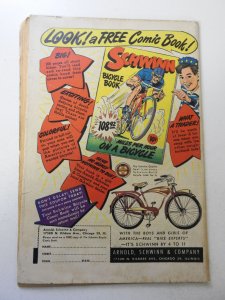 Captain Marvel Jr. #85 VG+ Condition stamp fc, moisture stain