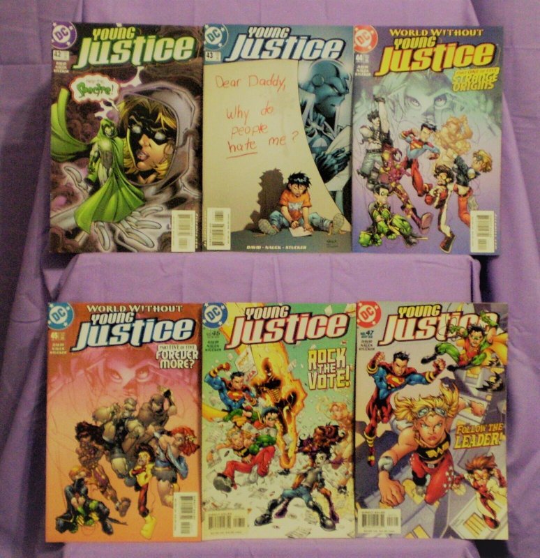 YOUNG JUSTICE #13 - 55 Sins of Youth Todd Nauck Peter David DC Comics DCU