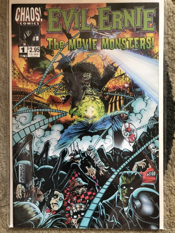 Evil Ernie vs. The Movie Monsters #1 (1997)