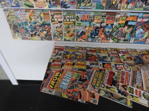 Huge Lot 170+ Silver/Bronze Comics W/ Hulk, Daredevil, Iron Man, +More! See desc