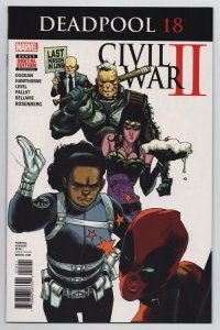 Deadpool #18 Civil War II (Marvel, 2016) VF/NM