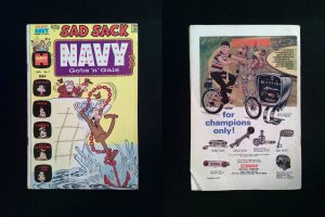 Sad Sack Navy. Gobs �N� Gals #7  HARVEY Comics 1973 VG-
