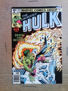 The Incredible Hulk #243 (1980) VF condition