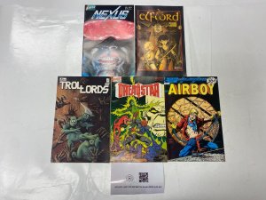 5 FIRST comic books Nexus ElfLord TrollLords DreadStar Airboy 47 KM38