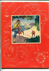 FAMOUS STORIES #1-1942-TREASURE ISLAND- STEVENSON-SOUTHERN STATES-fn+