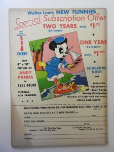 Walter Lantz New Funnies #125 (1947) FN- Condition!
