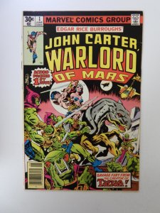 John Carter Warlord of Mars #1 VF condition