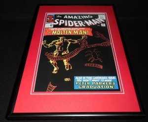 Amazing Spiderman #28 Framed 12x18 Cover Poster Display Official RP Molten Man