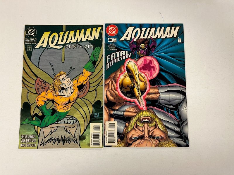 3 Aquaman DC Comics Books #40 Time and Tide #2 4 David 2 JW16