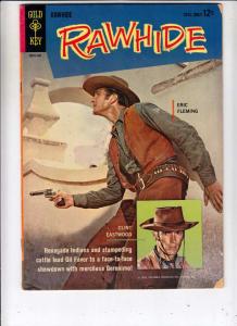 Rawhide #2 (Jan-64) FN- Mid-Grade Eric Fleming, Clint Eastwood