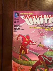 Justice League United #8 Flash Cover (2015)