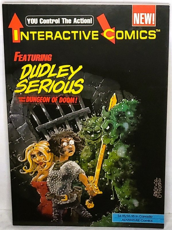 INTERACTIVE COMICS Featuring Dudley Serious and the Dungeon of Doom Comic Book