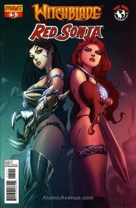 Witchblade/Red Sonja #5 VF ; Dynamite | Last Issue Top Cow