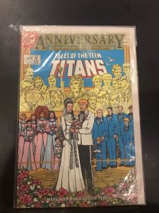 Tales of the Teen Titans #50 KEY Wedding Issue George Perez! (DC, 1984)