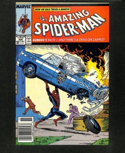 Amazing Spider-Man #306 Newsstand Variant Action Comics #1 Homage McFarlane!