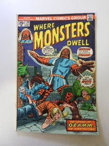 Where Monsters Dwell #29 (1974) VG/FN condition