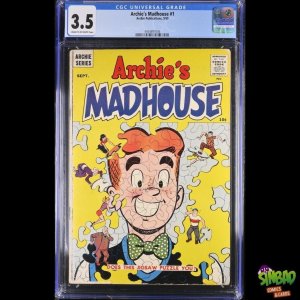 Archie's Madhouse #1 CGC 3.5!