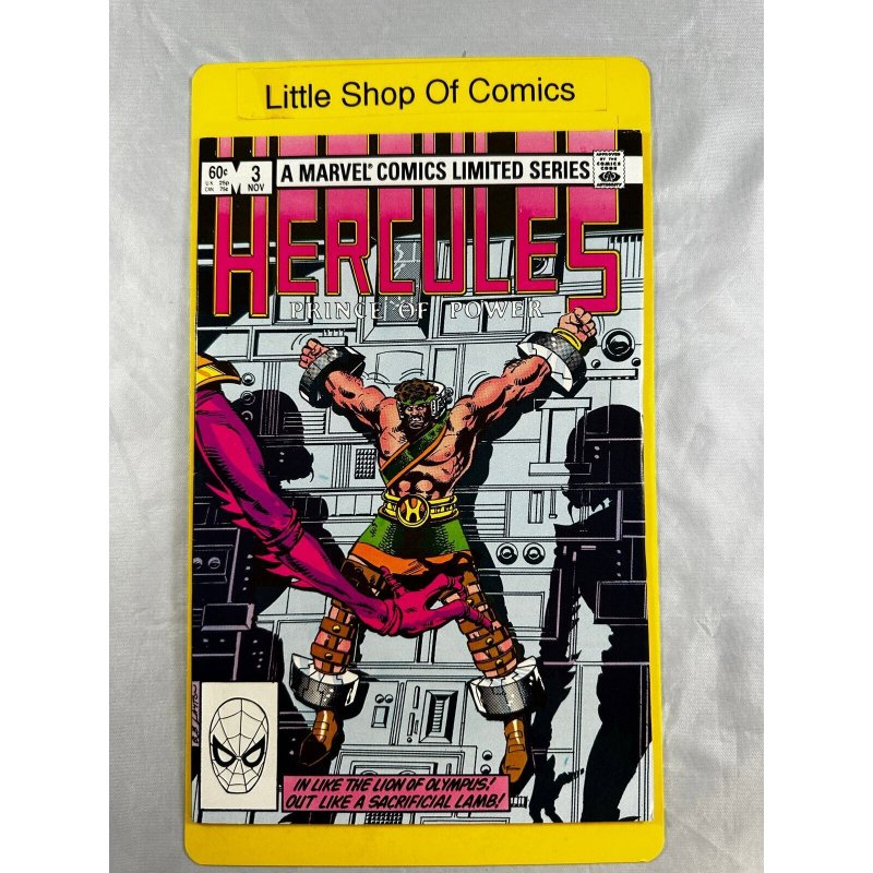 Hercules Prince of Power 1 2 3 4 Complete Set 1982 (VB046)