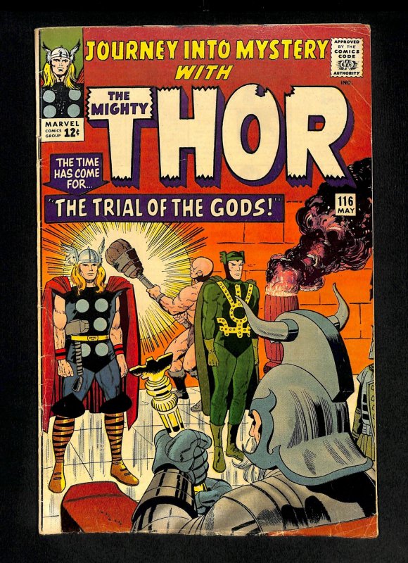 Journey Into Mystery #116 Thor Loki Trial of the Gods!