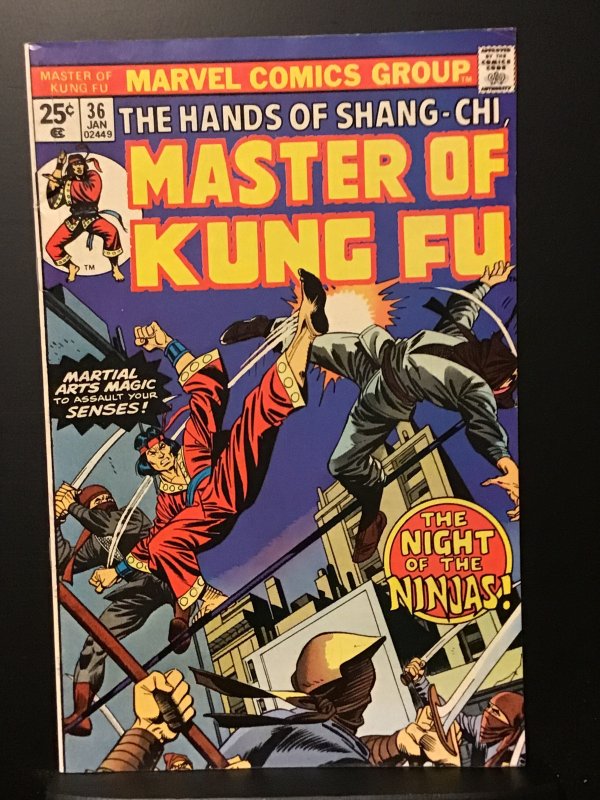 Master of Kung Fu #36 (1976) F/VF 7.0