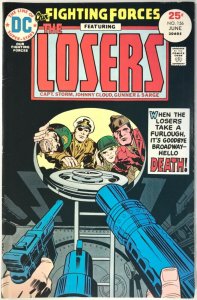 OUR FIGHTING FORCES Feat The Losers Comic 156 — 1975 DC Comics — Jack Kirby Art