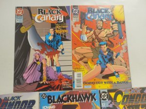 5 DC Comics #10 12 Black Canary + #1 7 Black Condor + #2 Blackhawk 34 TJ27