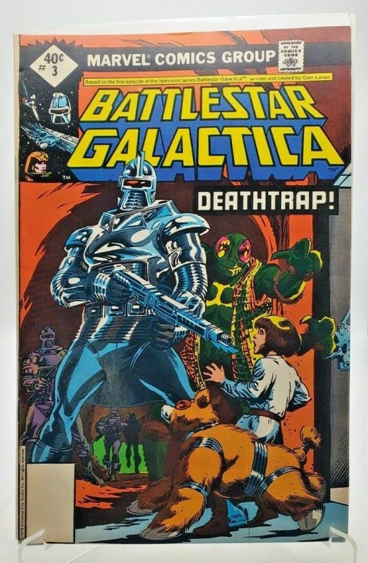 Battlestar Galactica #3 (1979) End of the WHITMAN era, VF/NM