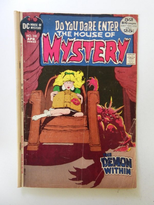 House of Mystery #201 (1972) GD condition