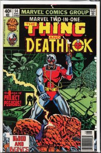 Marvel Two-in-One #54 (1979) Deathlok [Key Issue]
