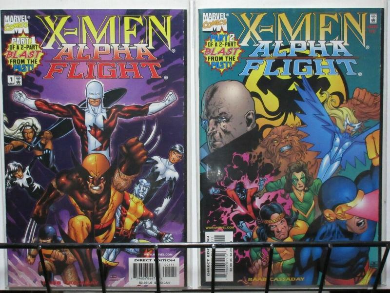 X MEN ALPHA FLIGHT (1998) 1-2 Hydra, Baron Strucker 