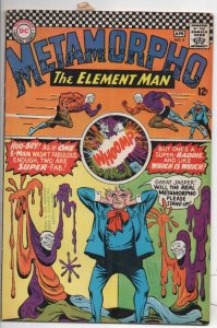 METAMORPHO #5, VG+, Elemental Man, DC Comic, 1966