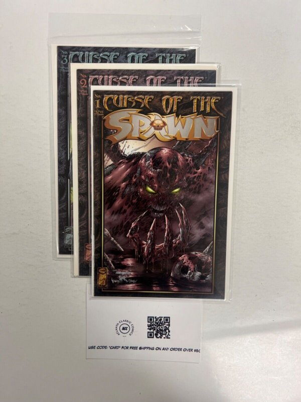 3 Curse Of The Spawn Image Comic Books # 1 2 3 55 JS41